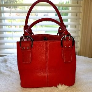 Tig & Company Red Leather Purse